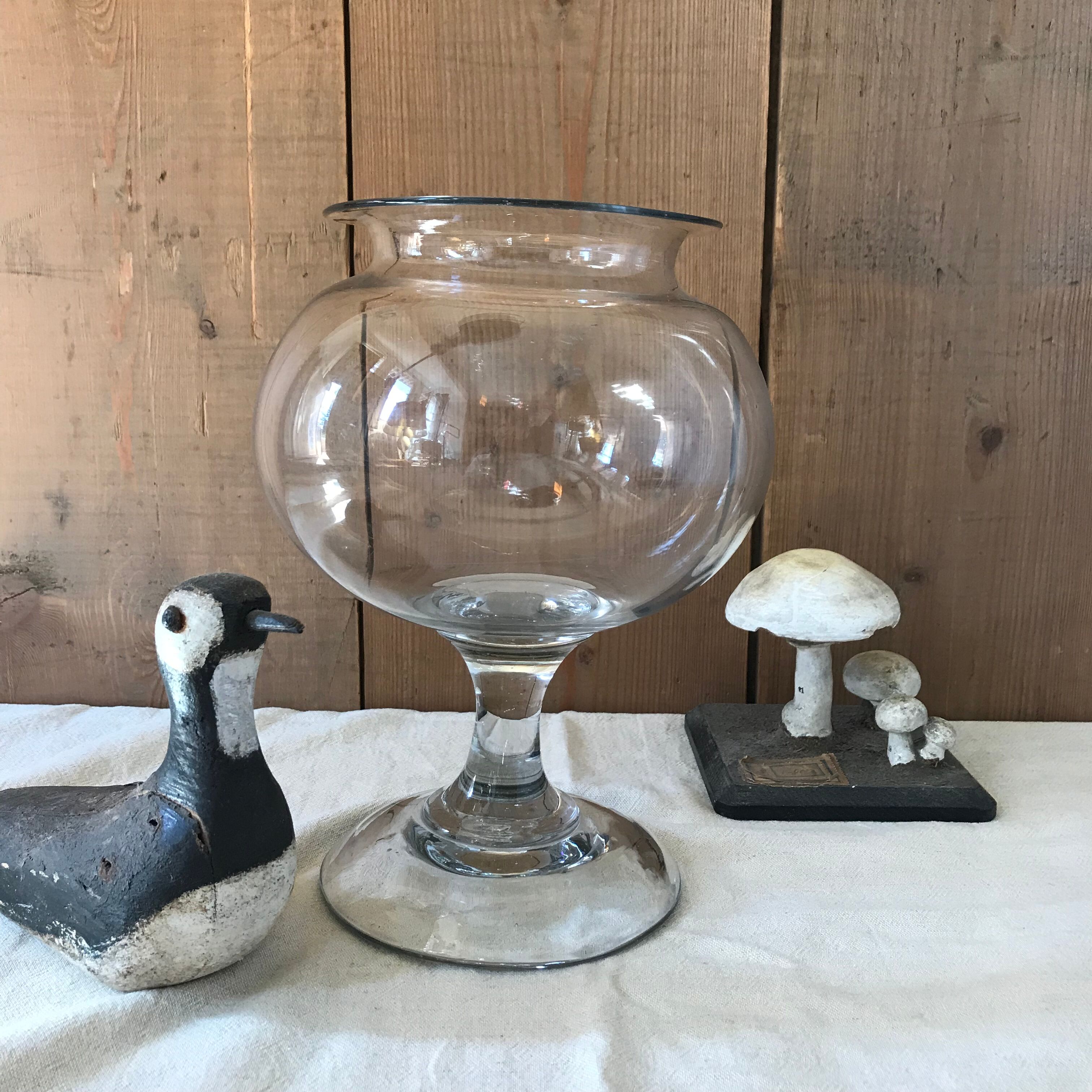 Apothecary vase in ancient glass