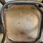 Chaises de bistrot anciennes (vers 1920). Ensemble de 6 pièces #1