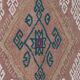 Tapis Kilim turc vintage tissé main