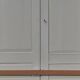 Pair of 19th-century cupboard doors and their frame (1st), woodwork