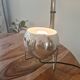 Vintage adjustable lamp - Space Age - Chrome metal - 1980s