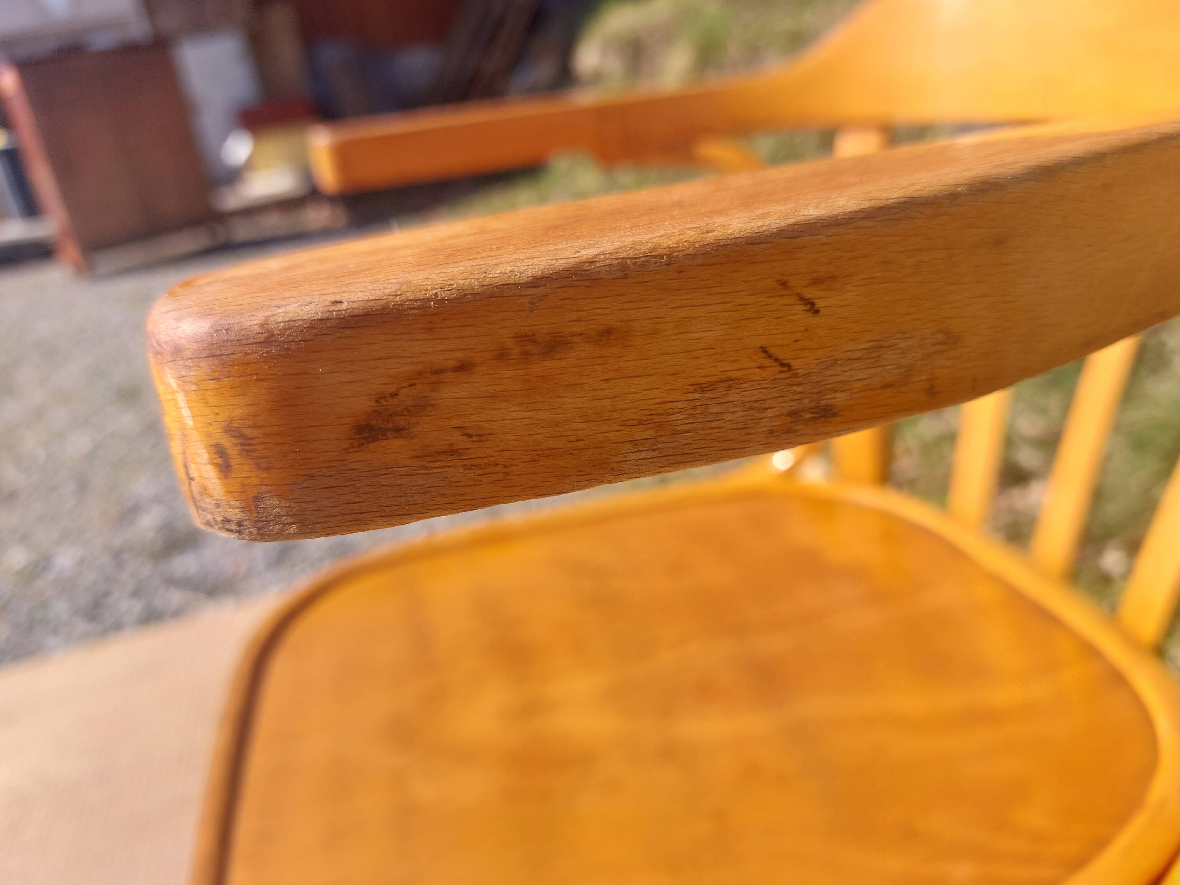 Luterma wooden armchair