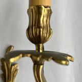 Applique en bronze doré