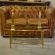 Pair of brass obelisks 1960s