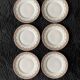 Service porcelain plates Limoges collab Bernardaud