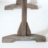Wooden bistro table