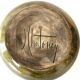 Jean Chatoney glazed ceramic round vase - 1960s Vallauris