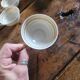 5 porcelain cups from Limoges – A. Lanternier & Cie – gold decoration