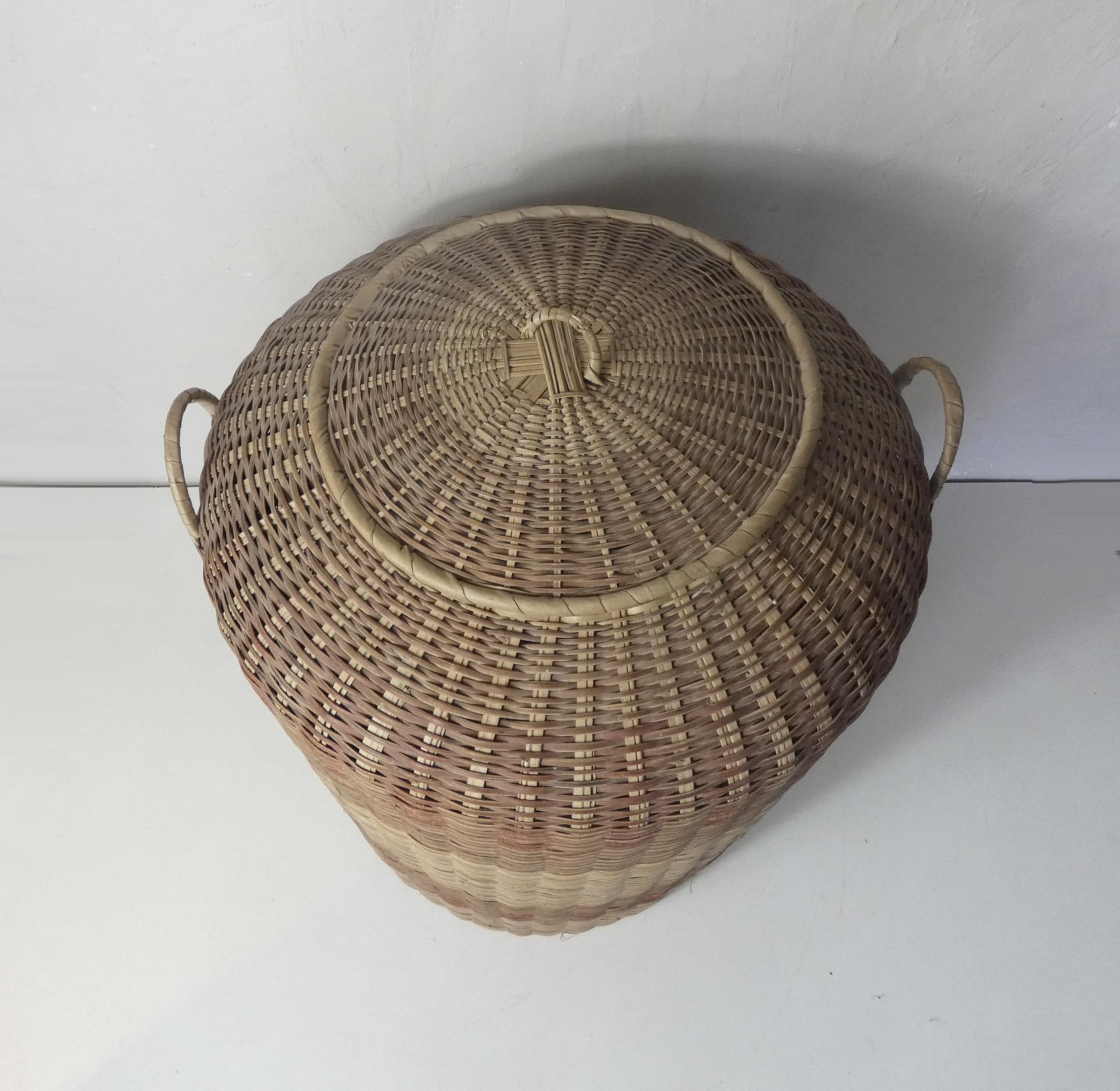 large XXL rattan pan