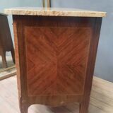 Louis XV style marquetry chest of drawers from the 29th century