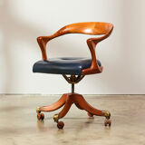 Marlowe Swivel Armchair by Roberto Lazzeroni for Ceccotti Collection