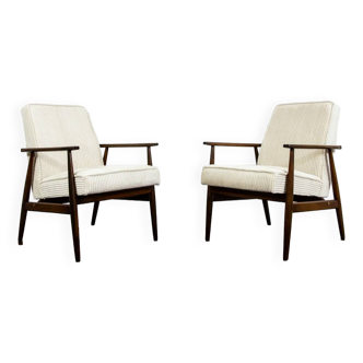 Customizable Pair Of Mid Century Armchairs, 1960's