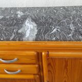 small Mado buffet, marble tray