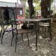 Patrick de Bruyn table and chair set