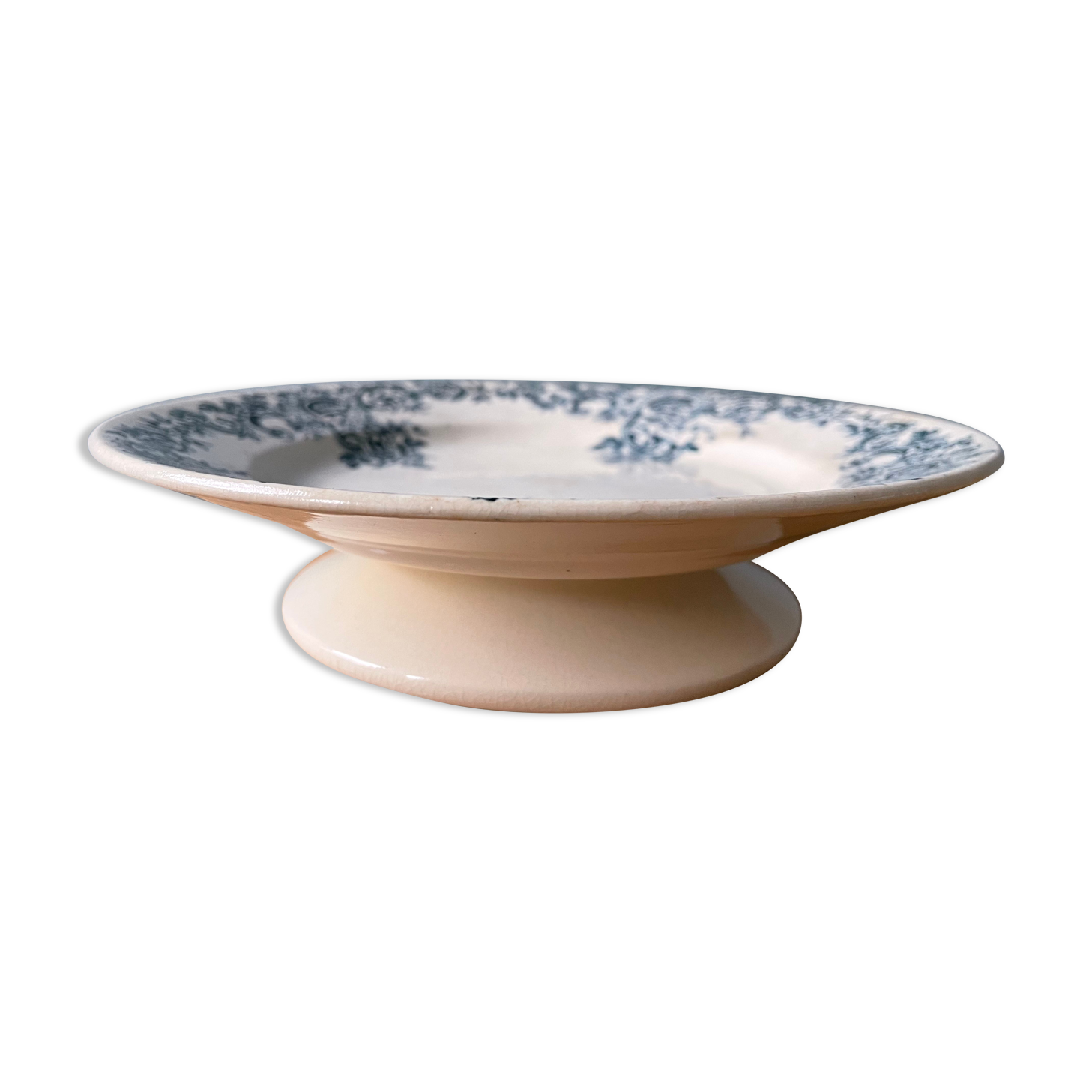 Former compotier Terre de Fer Choisy Le Roi, model Louis XV