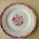 Faïence dish Digoin Sarreguemines Model Ala