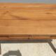Table basse campagne en Noyer 1 tiroir