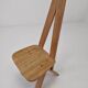 Model S45 Chlacc wood chair by Pierre Chapo, 1979