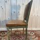 Suite de 4 chaises style Louis XVI