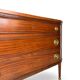 Large half-moon shaped chest of drawers/hall console, 1930s/1940s.