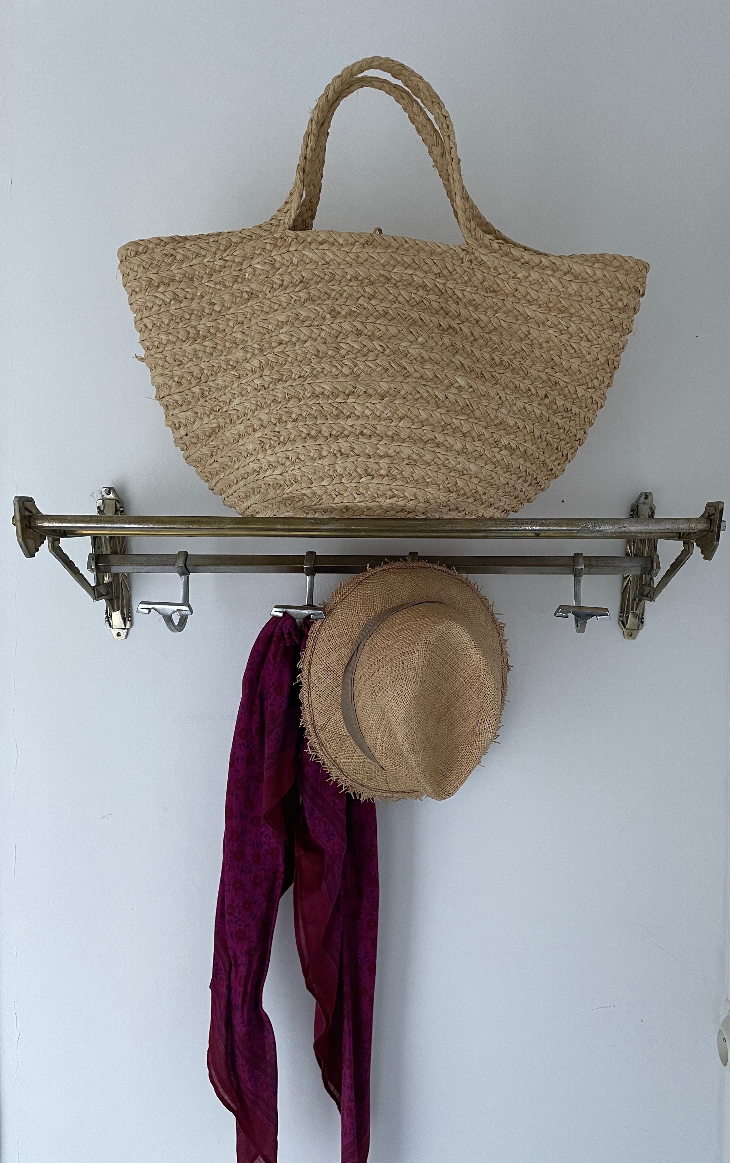 Art Deco coat racks / luggage racks