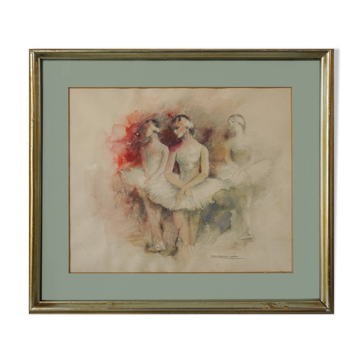 Montserrat Barta (1906-1988) - Three Ballerinas