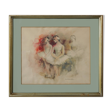 Montserrat Barta (1906-1988) - Three Ballerinas
