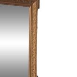 Louis XV style gilded mirror and carved wooden frame