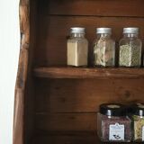 Old country wall shelf