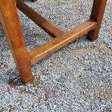 Oak farmhouse table 6 feet 2 drawers 200cm