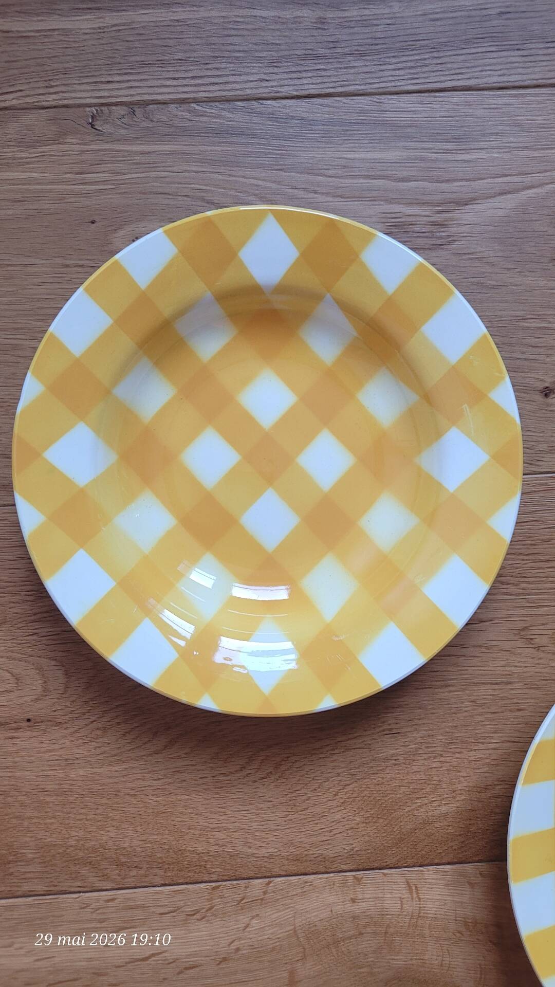 7 vintage deep plates Digoin Sarreguemines