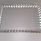 Crystal and silver-plated ice bucket and tray set by Baccarat (signed Baccarat)