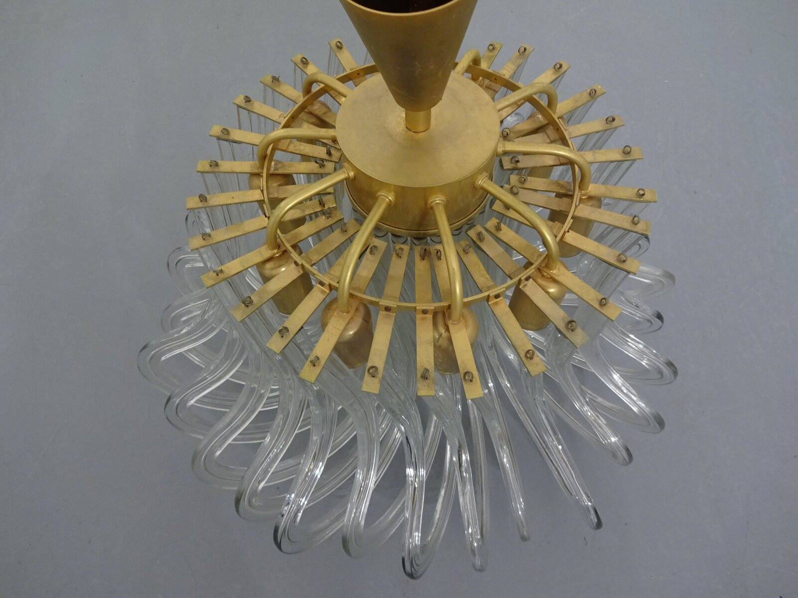 Mid-Century Chandelier from Bakalowits & Söhne, Austria, 1950s