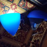 a pair of Ikea Kvintett wall lamps