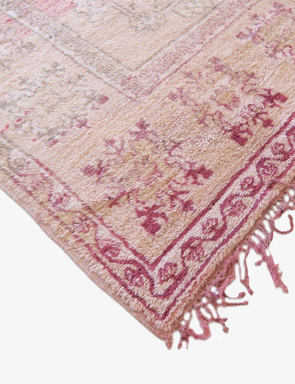 Vintage Berber Rug - 413 x 225 cm