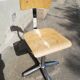 Chaise de bureau réglable pied chrome