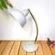 Flexible lamp alu & gold 1970