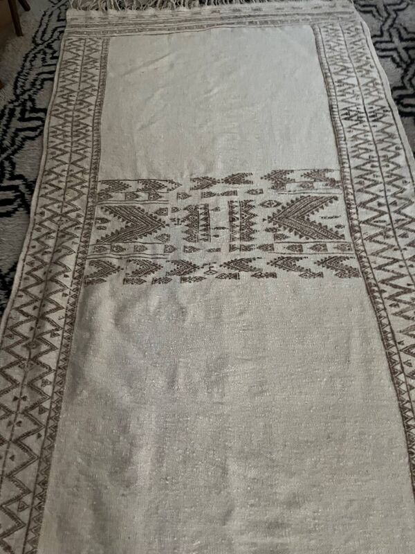 Tapis kilim berbère en laine