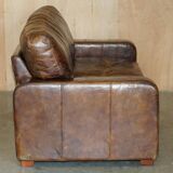 Halo Soho Heritage Leather Biker Sofa by Timothy Oulton