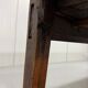 Table basse espagnole antique brutaliste