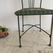 Vintage Wrought Iron Garden Chair
