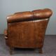 Fauteuil club en cuir de mouton
