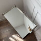 Chrome and mirror serving trolley
