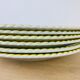 Set of 6 vintage earthenware dinner plates.