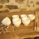 6 Vintage 1960s Prisunic Egg Cups