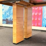 Ensemble exclusif de table à manger comprenant 6 chaises cantilever