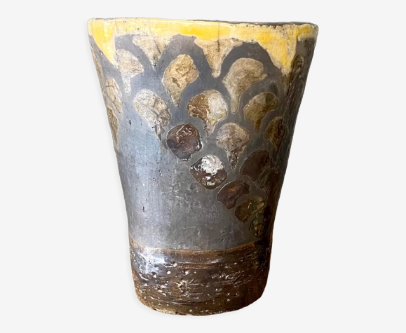 Vase en céramique années 60