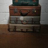 Antique suitcases