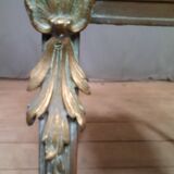 Bronze and onyx side table