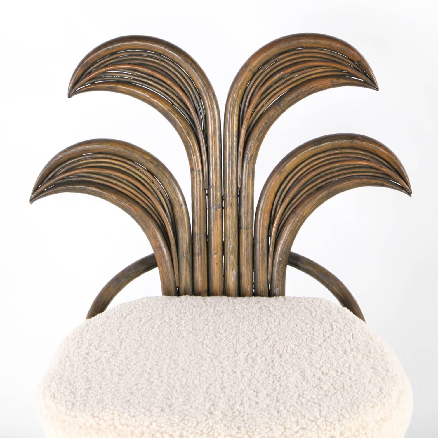 Set of 6 rattan chairs